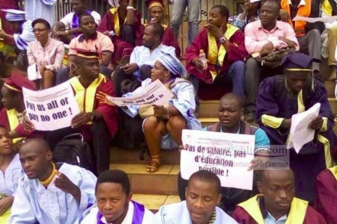 Les enseignants des universités d'État du Cameroun entament une grève illimitée